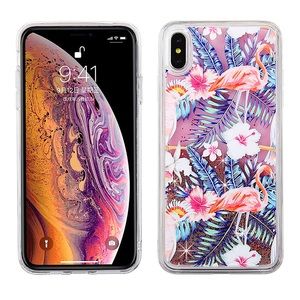 Apple iPhone Xs Max - Tropical Flamingos Design